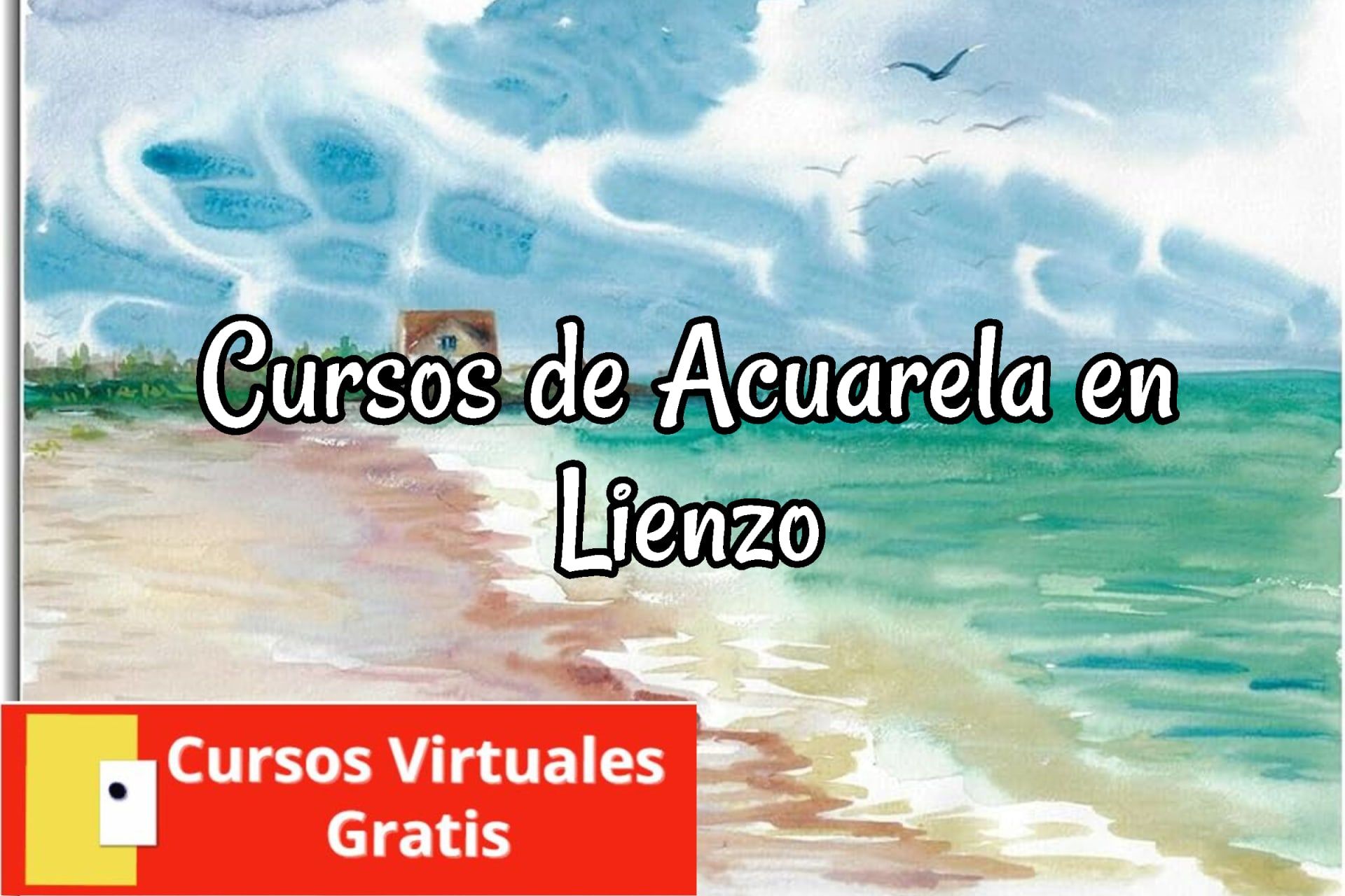 Lee más sobre el artículo Cursos de Acuarela en Lienzo