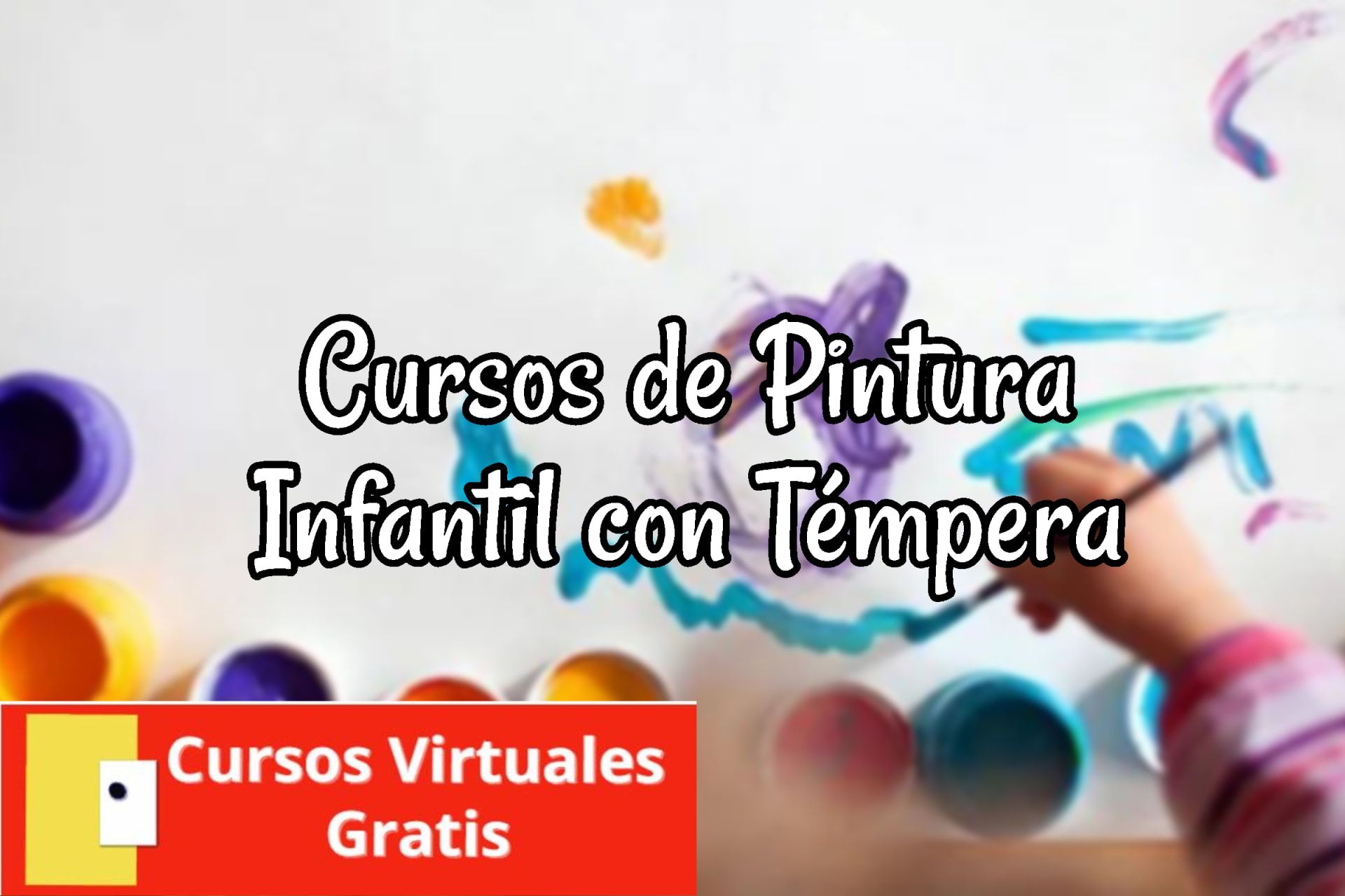 Lee más sobre el artículo Cursos de Pintura Infantil con Témpera